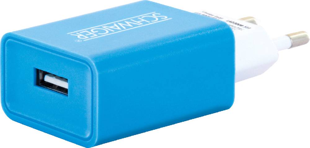 Schwaiger Ladegerät USB 2.0 A Pink/Blau Tägliche Deals