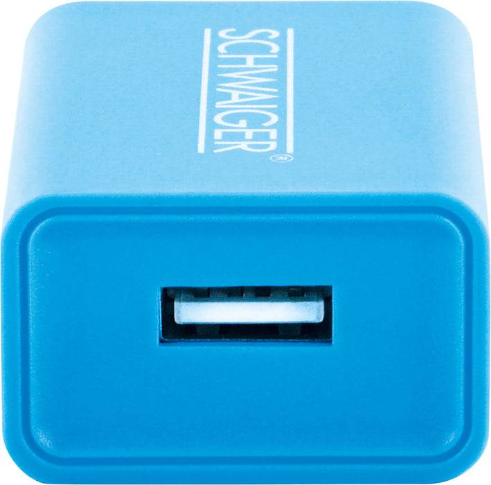 Schwaiger Ladegerät USB 2.0 A Pink/Blau Tägliche Deals