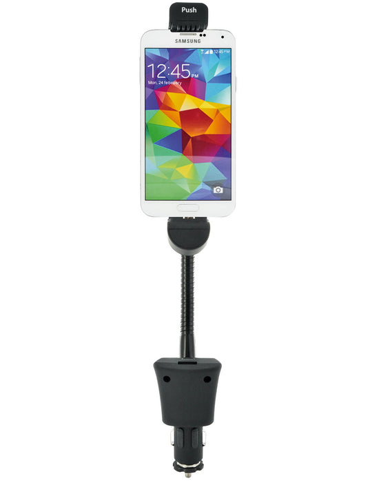 Schwaiger KFZ Smartphone Halterung mit Ladefunktion Micro-USB Tiefpreis