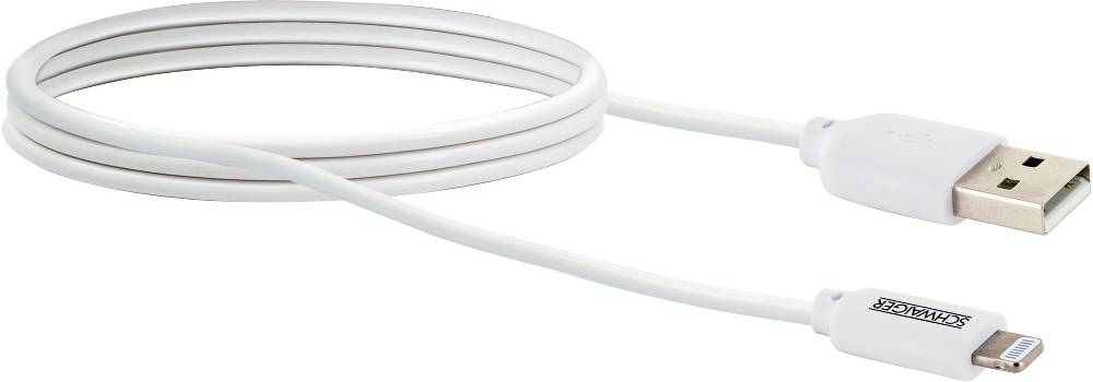 Schwaiger Lightning auf USB-A Kabel 2 m Begrenzte Freigabe