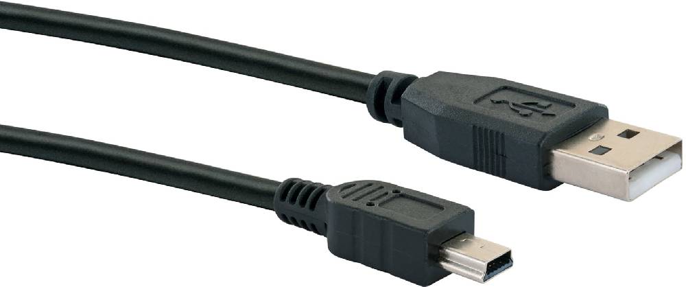 Schwaiger USB Mini-B Stecker auf USB-A Kabel 1/1,8 m Neueste Stile