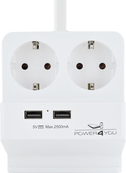 Schwaiger Smartphone-Halter mit 2x Steckdose + 2x USB 2.0 A Bis zu 60% Rabatt