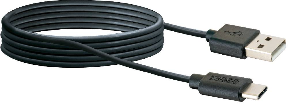 Schwaiger USB-C auf USB-A Kabel 2 m Sonderangebot der Fabrik