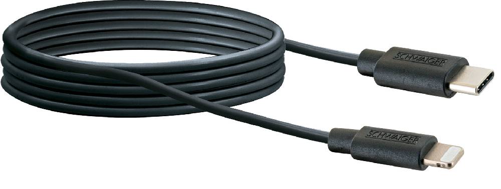 Schwaiger Lightning auf USB-C Kabel 2 m Discount Store für neue Produkte