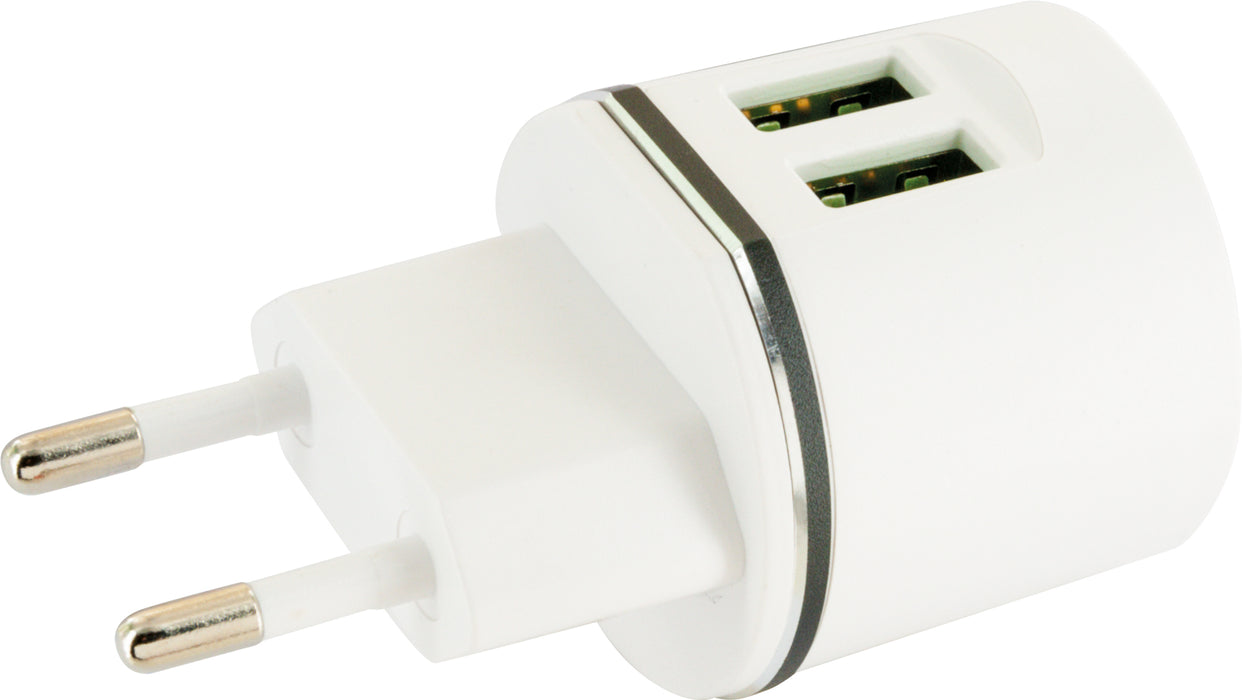 Schwaiger Ladegerät 2x USB 2.0 A Riesige Rabatte