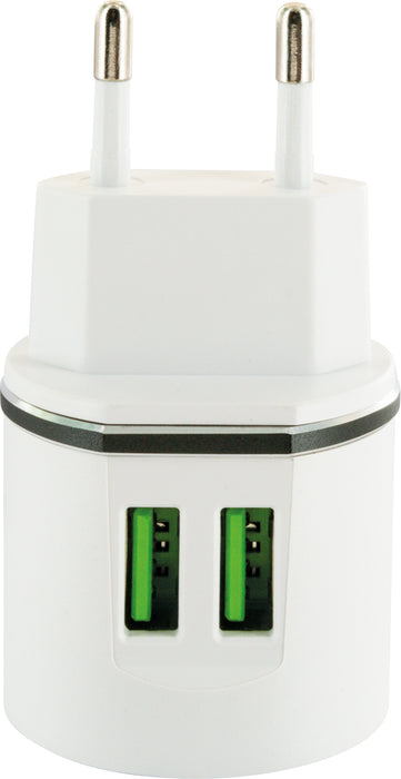Schwaiger Ladegerät 2x USB 2.0 A Riesige Rabatte