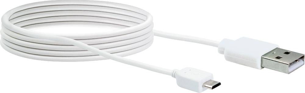 Schwaiger Micro-USB auf USB-A Kabel 2 m Begrenzt auf 3 Tage