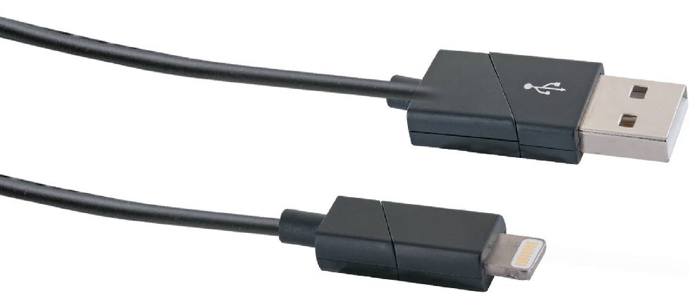 Schwaiger Lightning auf USB-A Kabel drehbare Stecker 1,2 m Rabatte dieses Monats