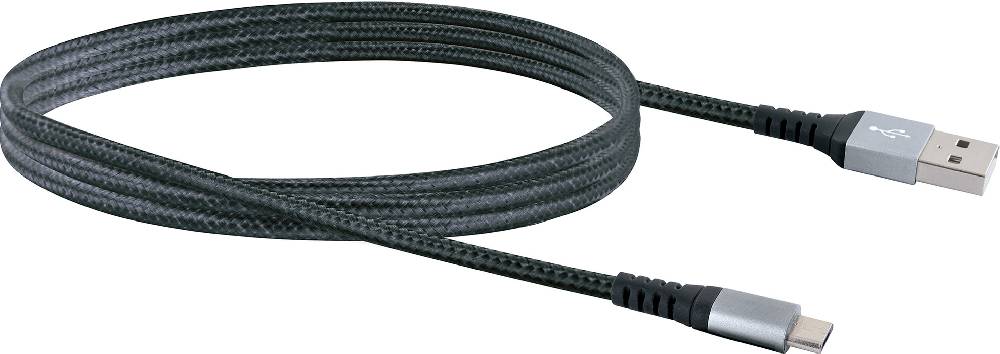 Schwaiger Micro-USB auf USB-A Kabel extrem reißfest 1,2 m Outlet