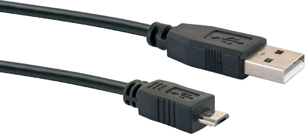 Schwaiger Micro-USB auf USB-A Kabel 1/1,8 m Hotsell