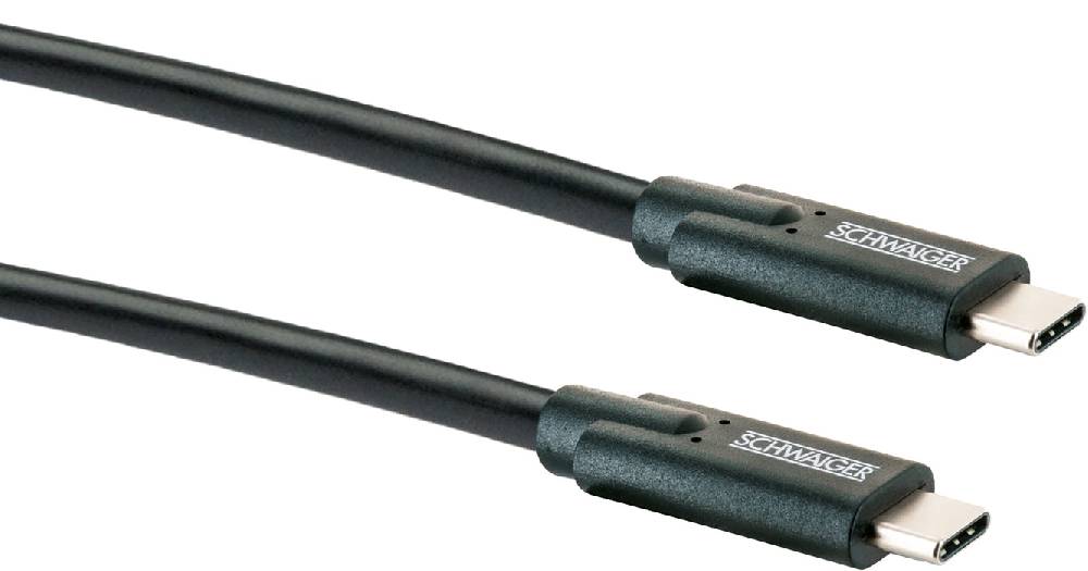 Schwaiger USB-C auf USB-C Kabel 1 m Schlussverkauf