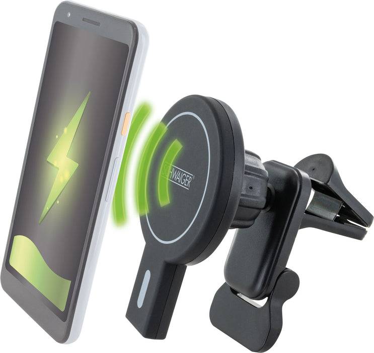 Schwaiger KFZ Smartphone Halterung magnetisch mit QI-Ladefunktion Limitierter Zeitrabatt