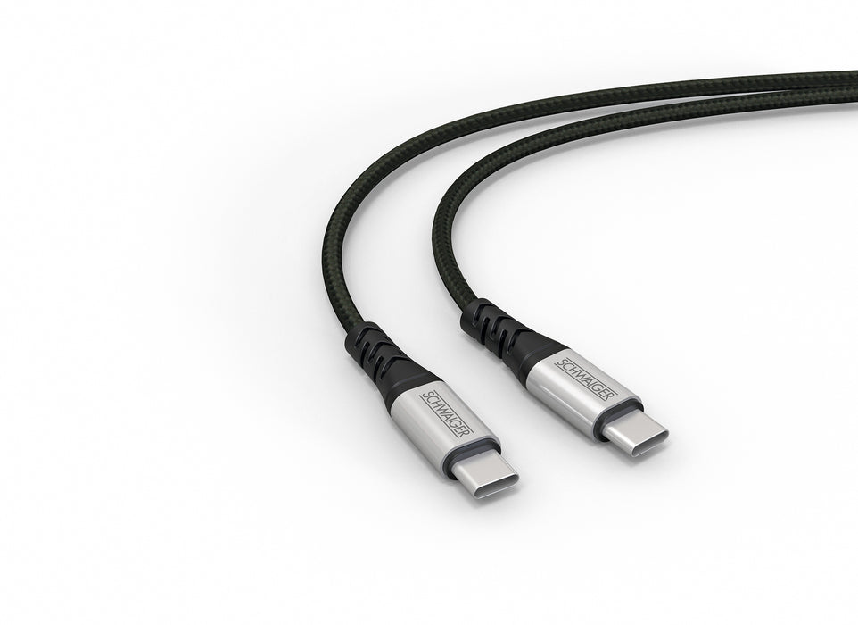 Schwaiger USB-C auf USB-C/Lightning Kabel extrem reißfest 1,2 m Flash Sale
