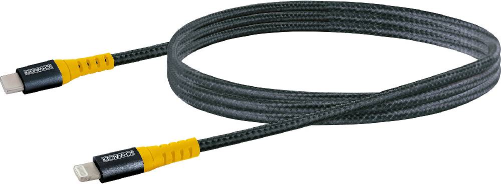 Schwaiger Lightning auf USB-C Kabel extrem reißfest 1,2 m Preisnachlass