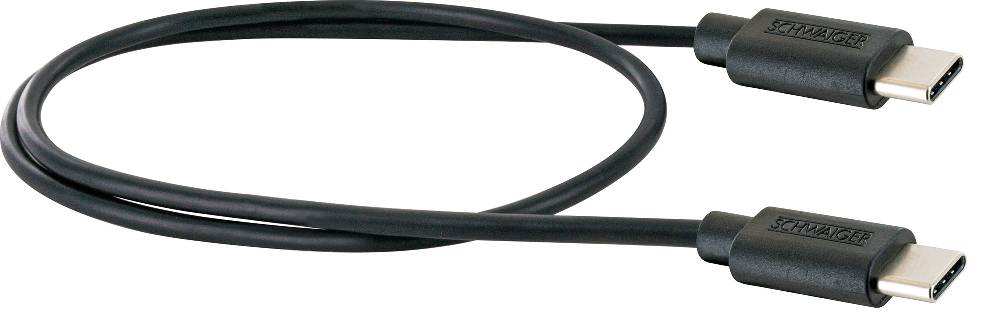 Schwaiger USB-C auf USB-C Kabel 0,5 m Black Friday