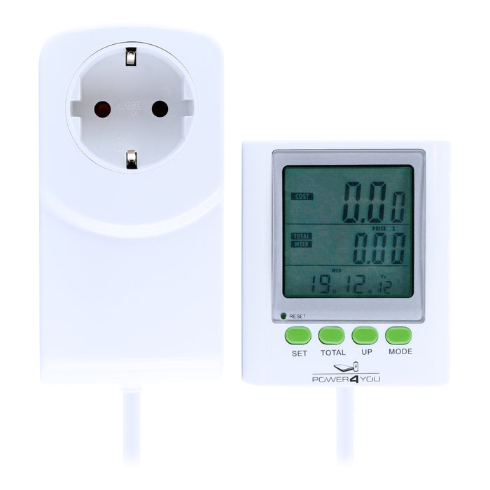 Schwaiger Energiekostenmessgerät mit verlängertem Display Top Angebot
