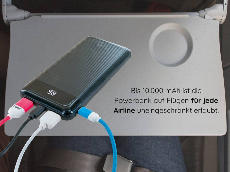Schwaiger Powerbank mit Kapazitätsanzeige 10000 mAh Wochenangebot