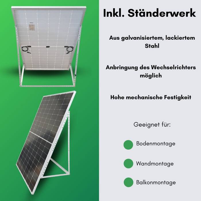 Schwaiger Solaranlage 2er Set 830Wp 50% Rabatt für begrenzte Zeit