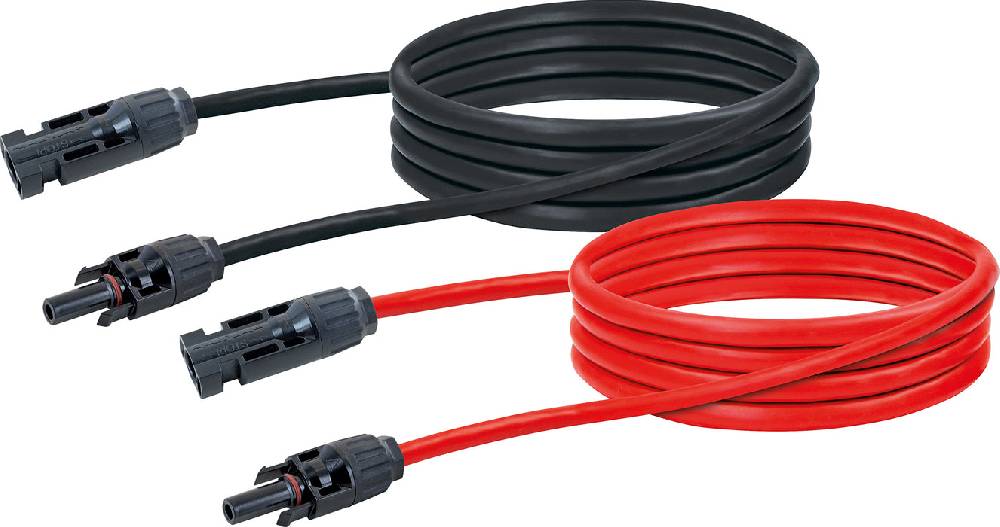Schwaiger Solarstecker Verlängerung (DC) 1/2/5 m Auslauf