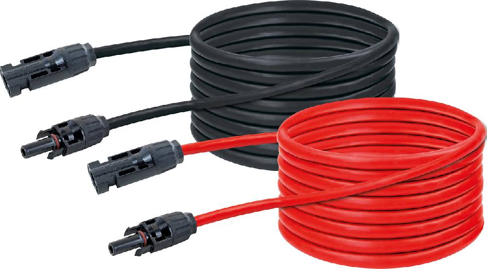 Schwaiger Solarstecker Verlängerung (DC) 1/2/5 m Auslauf