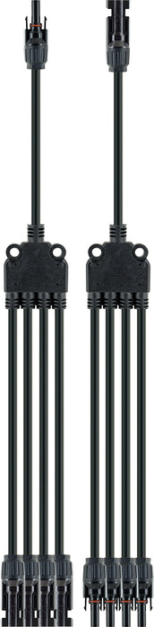 Schwaiger Solaradapter 4in1 Kabel 35 cm Blitzverkäufe