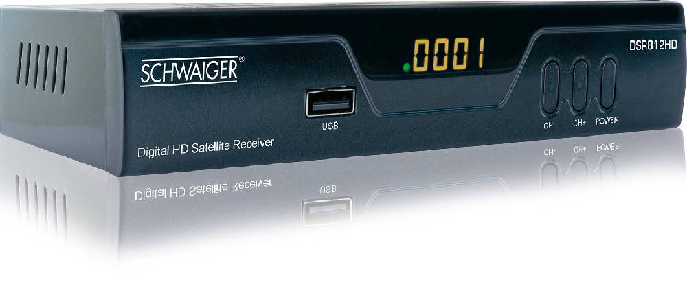 Schwaiger SAT-Receiver digital FULL HD FTA vorprogrammiert Begrenztes Angebot