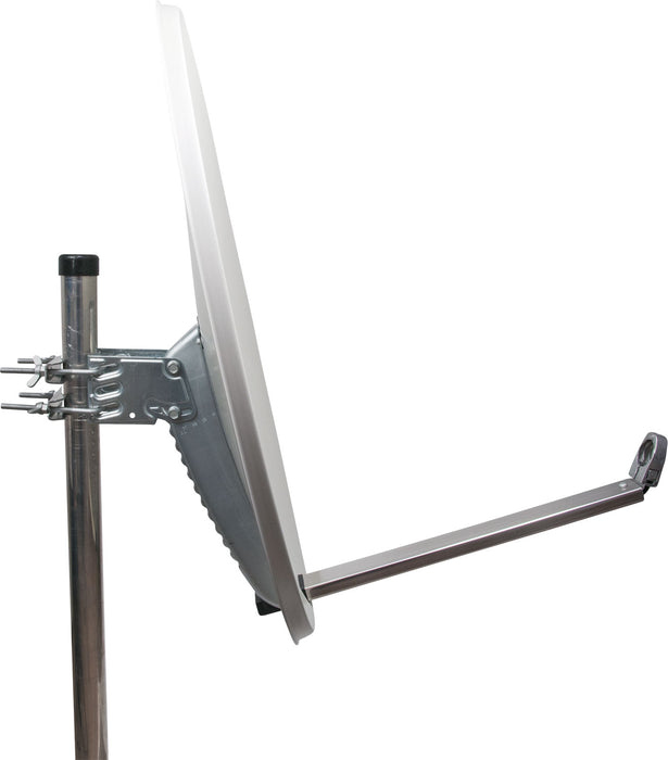 Schwaiger Satellitenschüssel Aluminium Weiß/Rot/Anthrazit 75 cm Preisnachlass