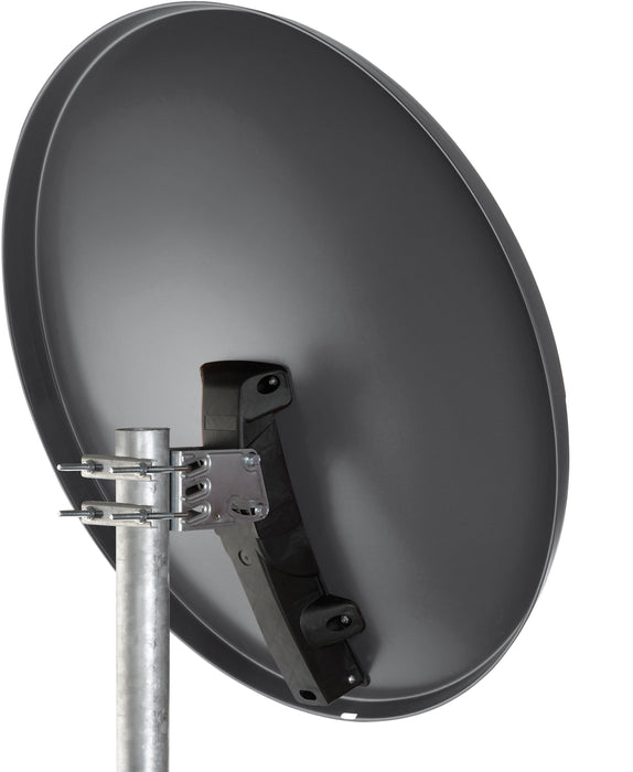 Schwaiger Satellitenanlage Set Anthrazit Aluminium 80 cm Muttertagsangebot