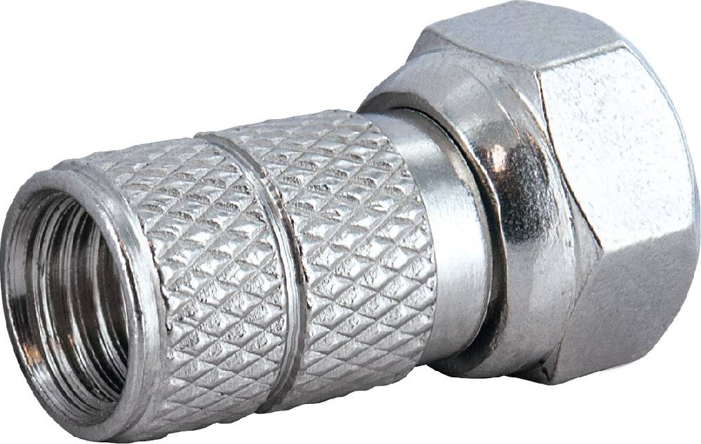 Schwaiger F-Aufdrehstecker 4er Set Ø 8,2 mm Vatertagsangebot