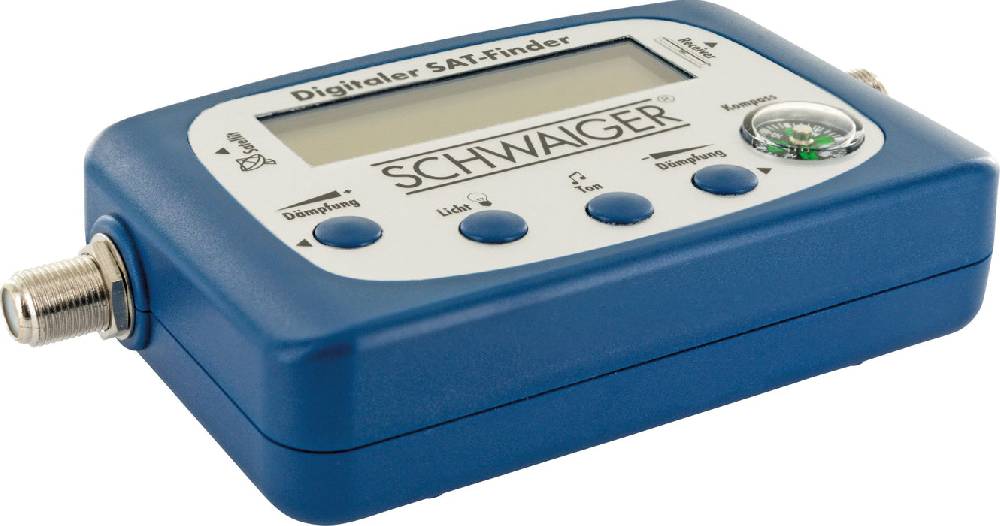 Schwaiger SAT-Finder mit LCD-Display Jubiläumsangebot