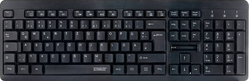 Schwaiger PC Tastatur Bis zu 50% Rabatt