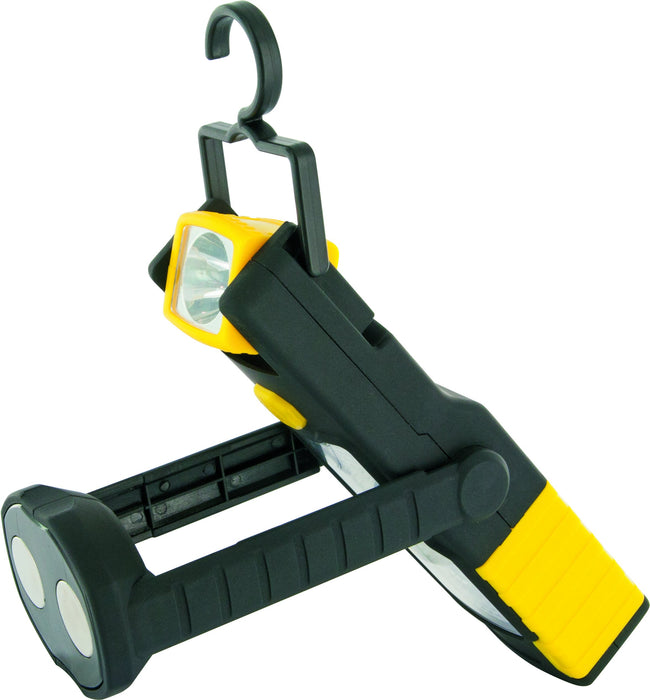 Schwaiger Arbeitsleuchte mit 2 Stahlern, Haken & Magnetfuß Clearance-Verkauf
