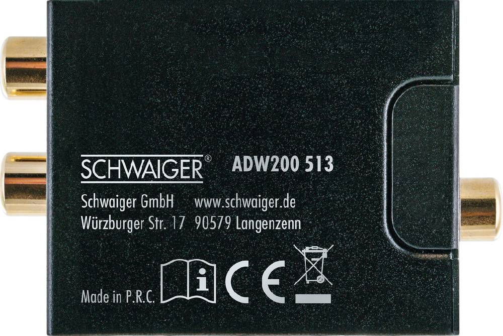 Schwaiger Digital zu Analog Audio Konverter Hotsell