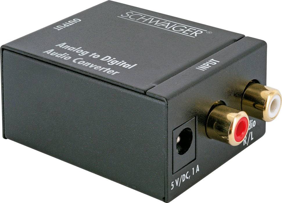 Schwaiger Analog zu Digital Audio Konverter Schlussverkauf