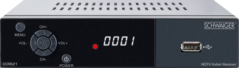 Schwaiger Kabel-Receiver DVB-C HD FTA Super Sparpreis