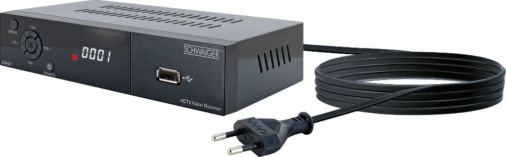 Schwaiger Kabel-Receiver DVB-C HD FTA Super Sparpreis