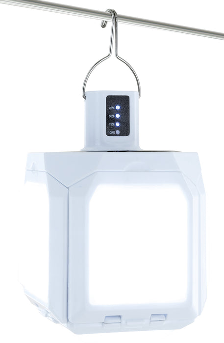 Schwaiger Solar-Hängeleuchte klappbar mit Haken Schwarz/Weiß Neueste Mode