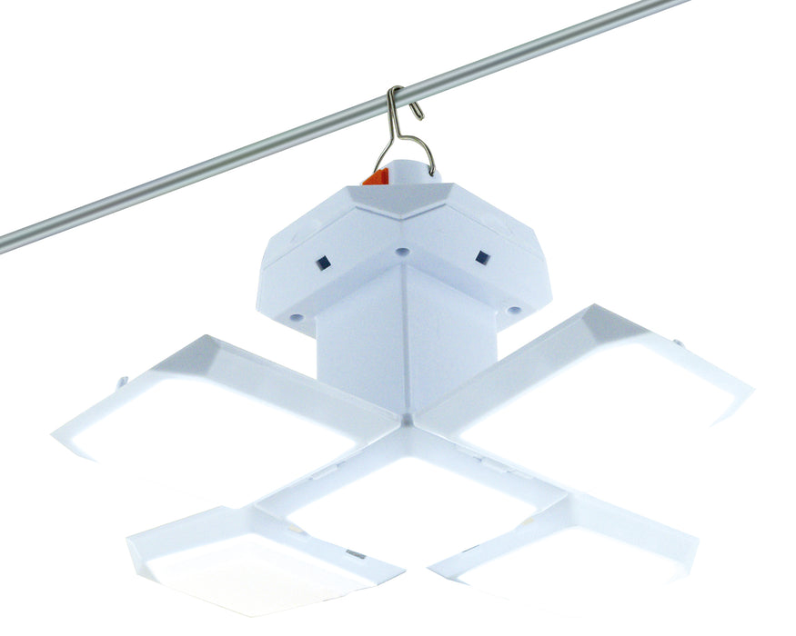 Schwaiger Solar-Hängeleuchte klappbar mit Haken Schwarz/Weiß Neueste Mode
