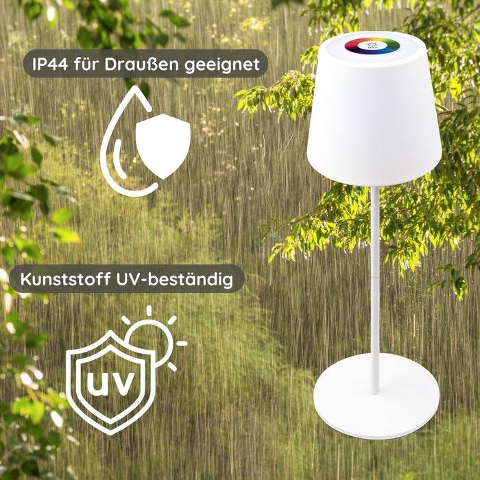Schwaiger Tischleuchte teilbar mit Touchsteuerung Anthrazit/Schwarz/Weiß Große Rabatte