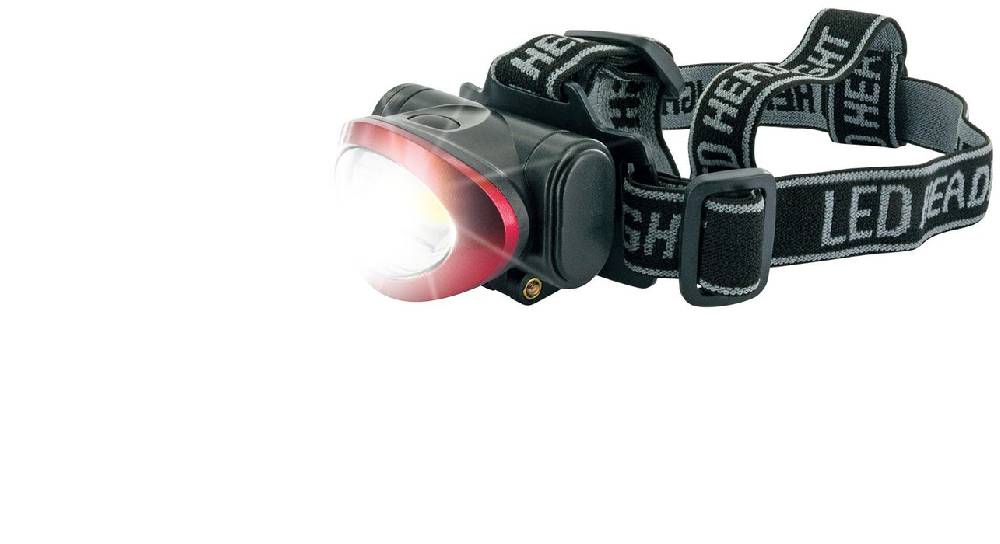 Schwaiger Stirnlampe mit Kopfband & 3 Betriebsmodi Rot Kostenlose Rückgabe