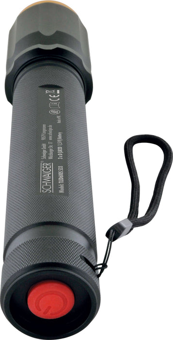 Schwaiger Taschenlampe mit Zoomfunktion Aluminium Nur für heute