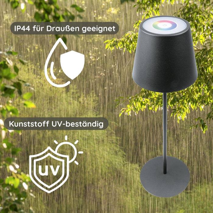 Schwaiger Tischleuchte mit Touchsteuerung aus Metall Vierteljährliche Förderung