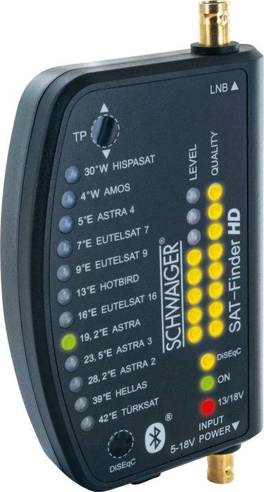 Schwaiger SAT-Finder HD mit LED-Anzeige Saisonschlussverkauf