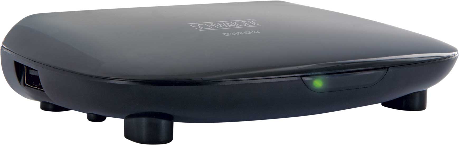 Schwaiger Satellitenanlage Receiver Set Weiß Stahl 80 cm Muttertagsangebot