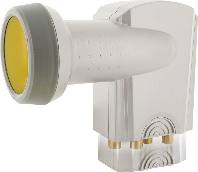 Schwaiger Quattro LNB digital SUN PROTECT hellgrau JETZT KAUFEN