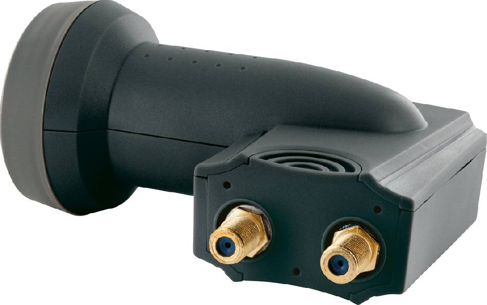 Schwaiger Twin LNB digital SUN PROTECT anthrazit Neueste Stile
