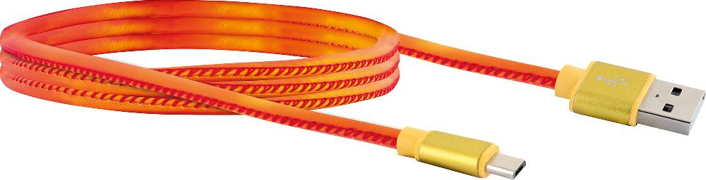 Schwaiger Micro-USB Kabel Thermo-Farbwechsel 1,5 m Nur für heute