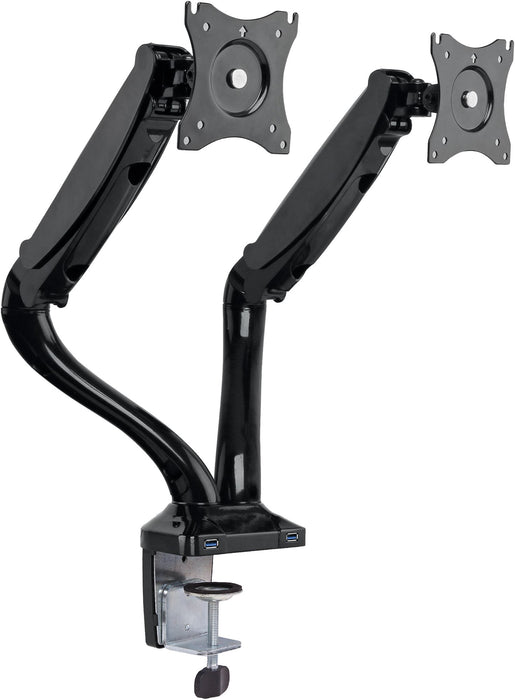 Schwaiger Monitor Tischhalter "FULL MOTION 2" für 2 Monitore bis 29 Zoll Sonderangebot der Fabrik