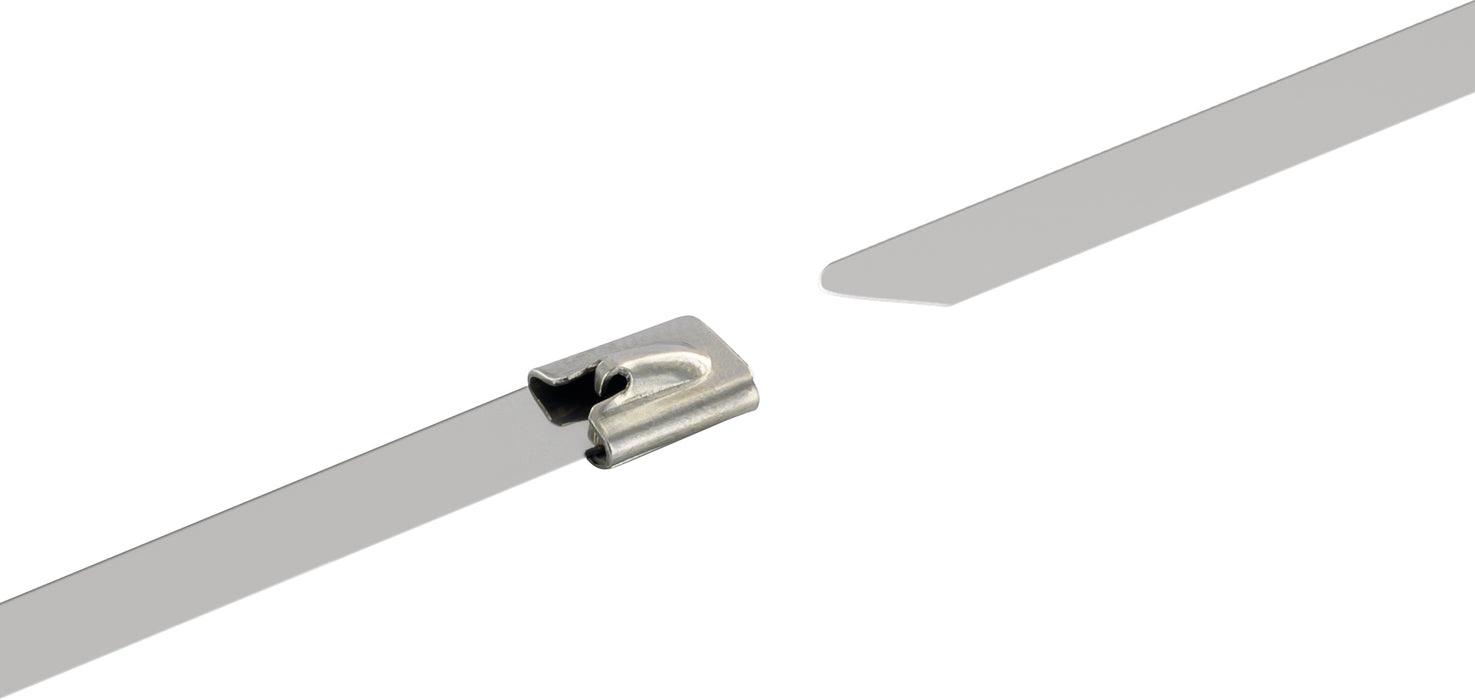 Schwaiger 10er-Set Edelstahlkabelbinder, 40 cm Nur noch ein Tag übrig