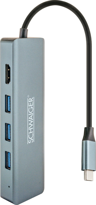 Schwaiger USB Type C Multiport Adapter Super Rabatt